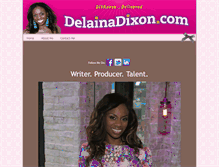 Tablet Screenshot of delainadixon.com